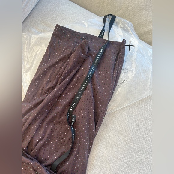 XS Platinum Maxi Dress in Chocolate 🤎 - Picture 6 of 7